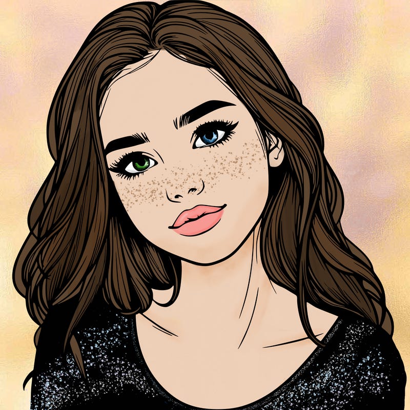realistic teen girl