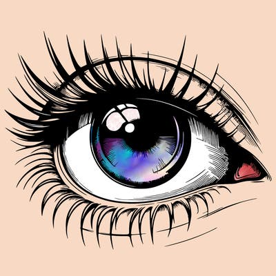 realistic eye
