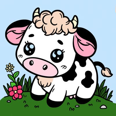 cute cow