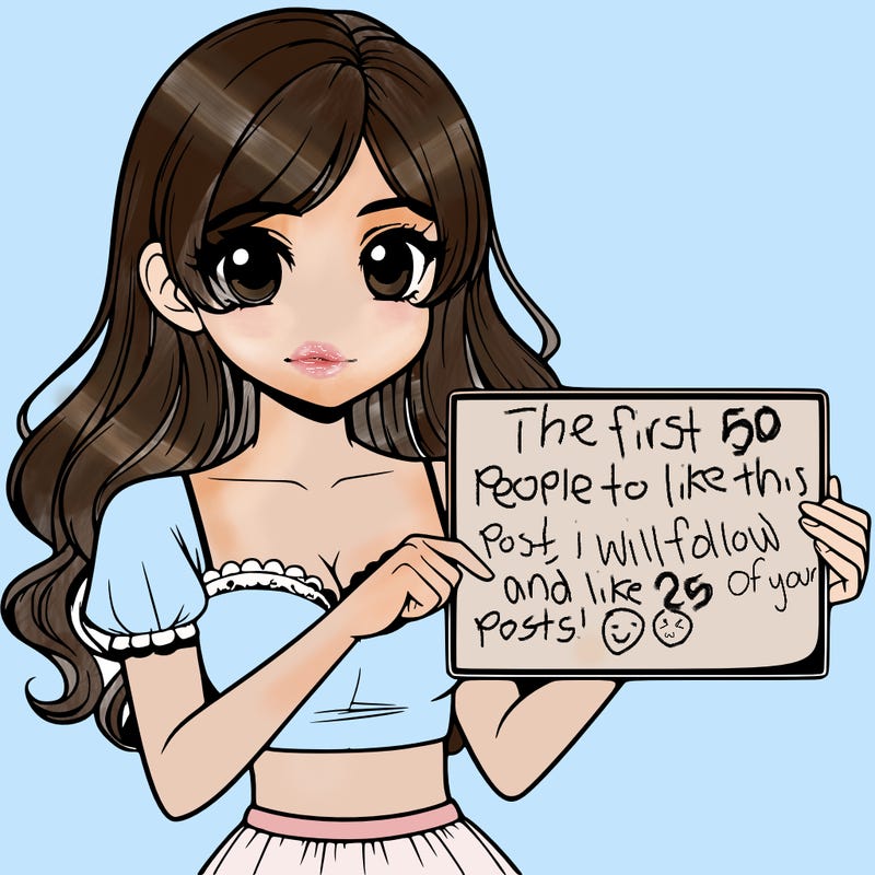 realistic pretty girl holding blank sign