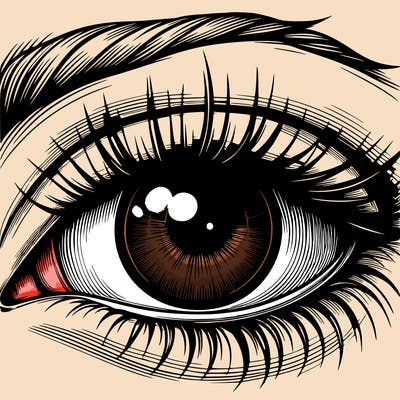 realistic eye