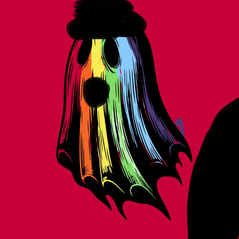 realistic creepy ghost