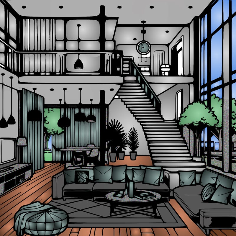 modern house interior