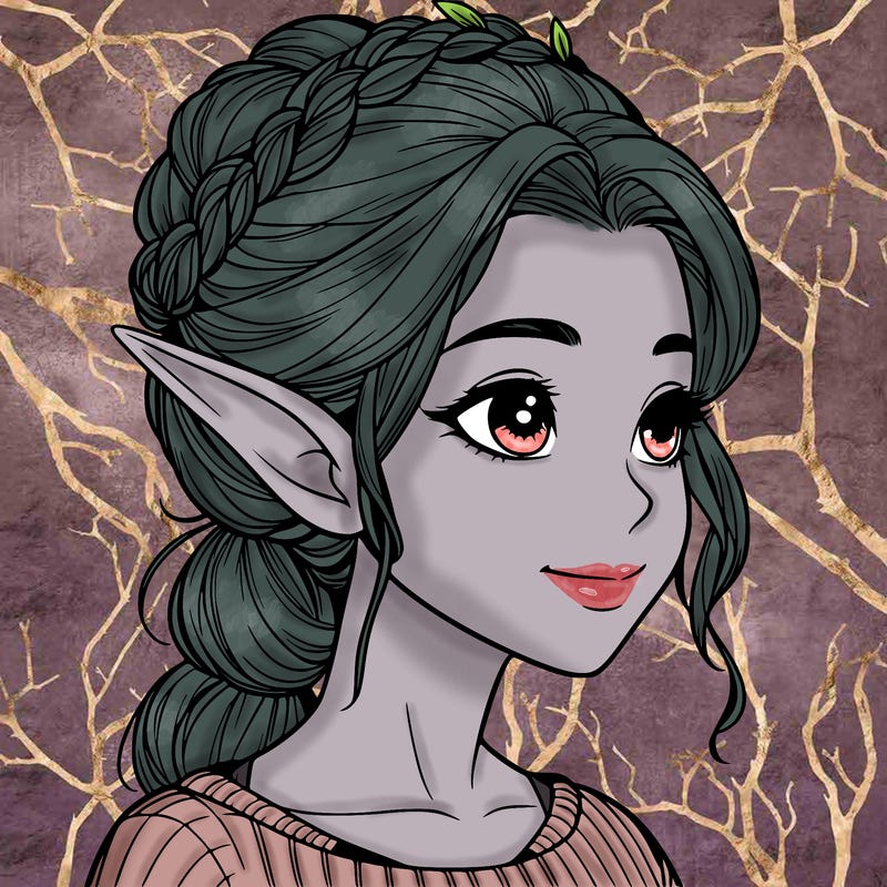 realistic girl elf