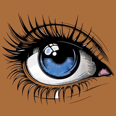 realistic eye