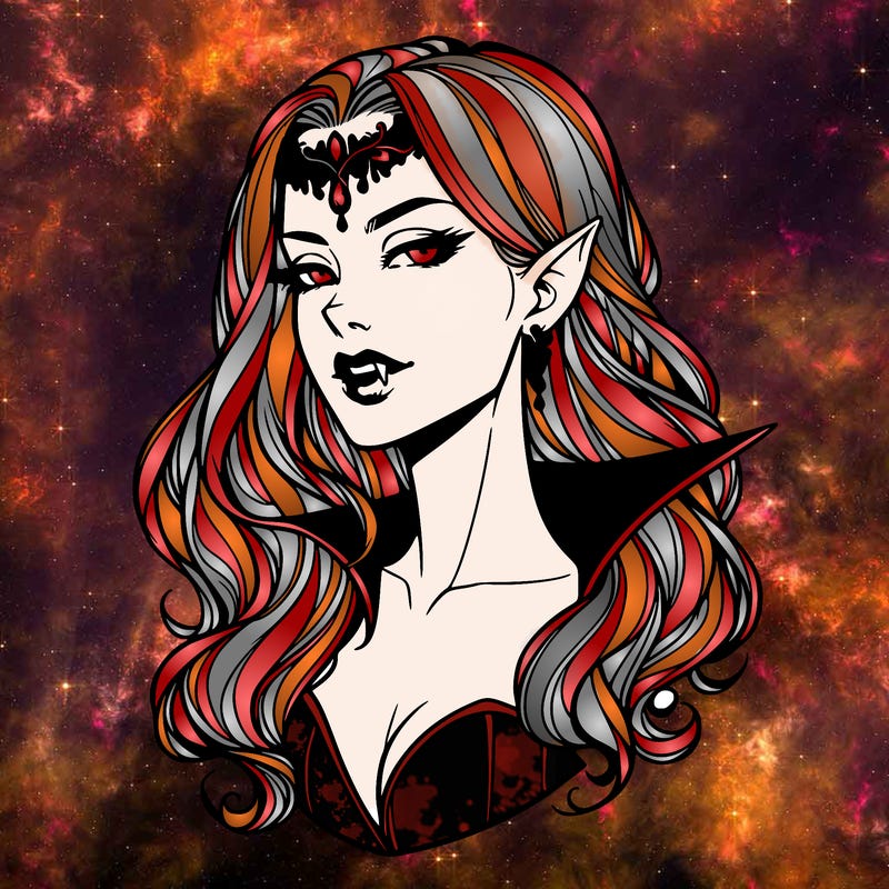 realistic vampire queen