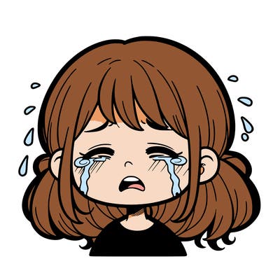 girl crying
