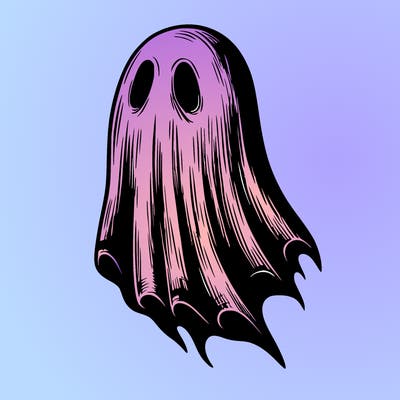 realistic creepy ghost