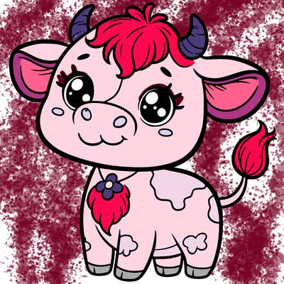 cute cow