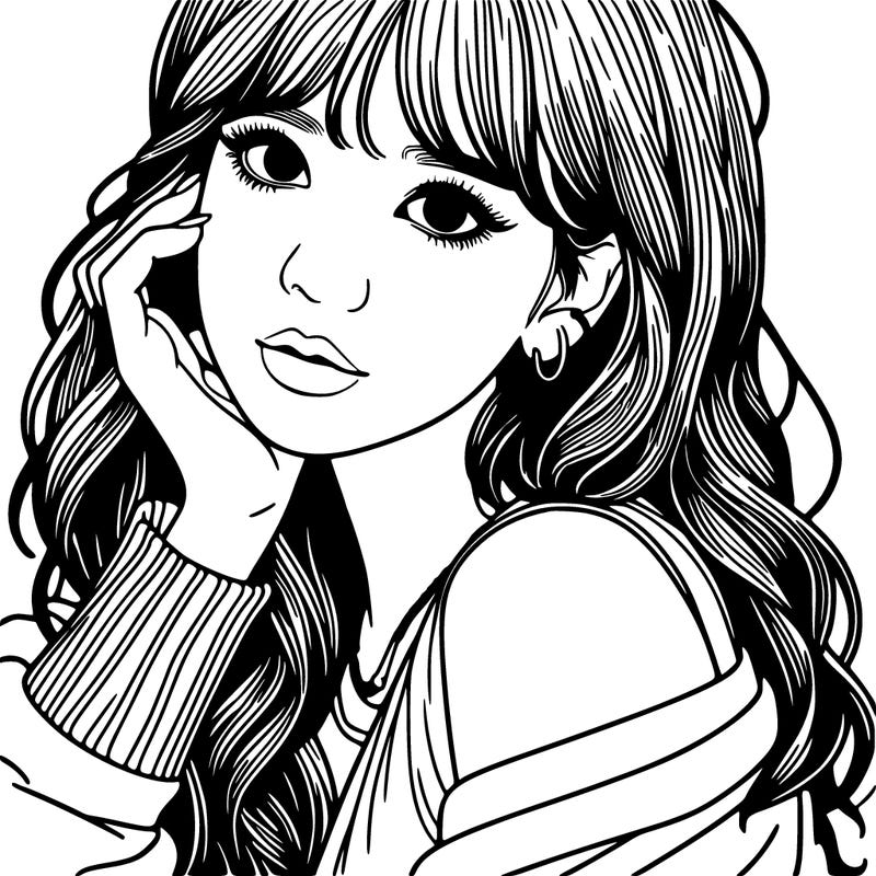 lisa from blackpink realistic