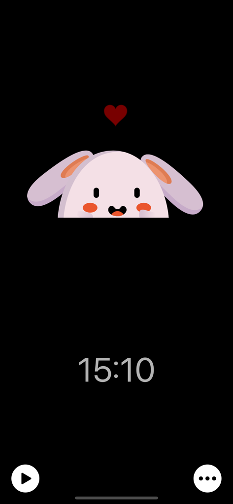 Baby Cry Detection AI-Powered - Boba the Nanny character on a digital clock always-on-display screen