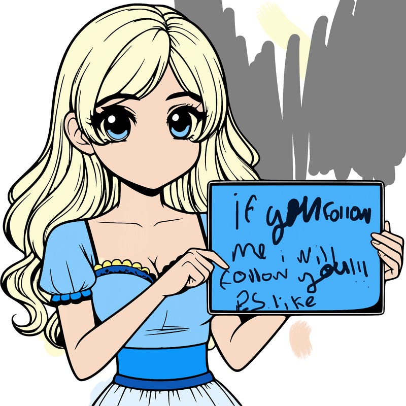 realistic pretty girl holding blank sign