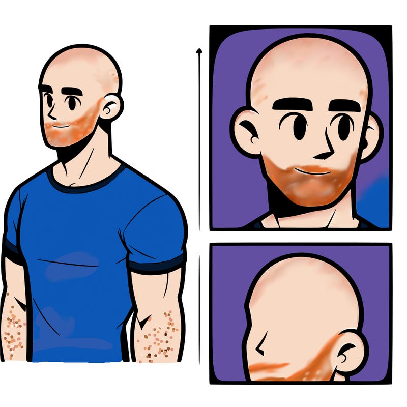 bald man