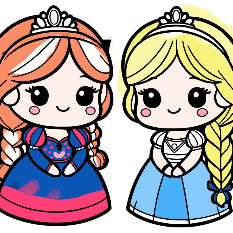 anna and elsa