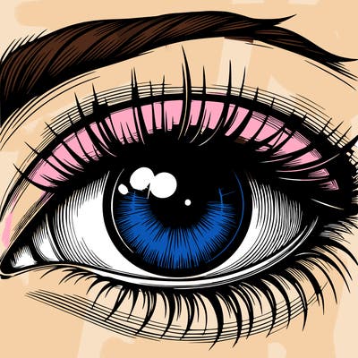 realistic eye