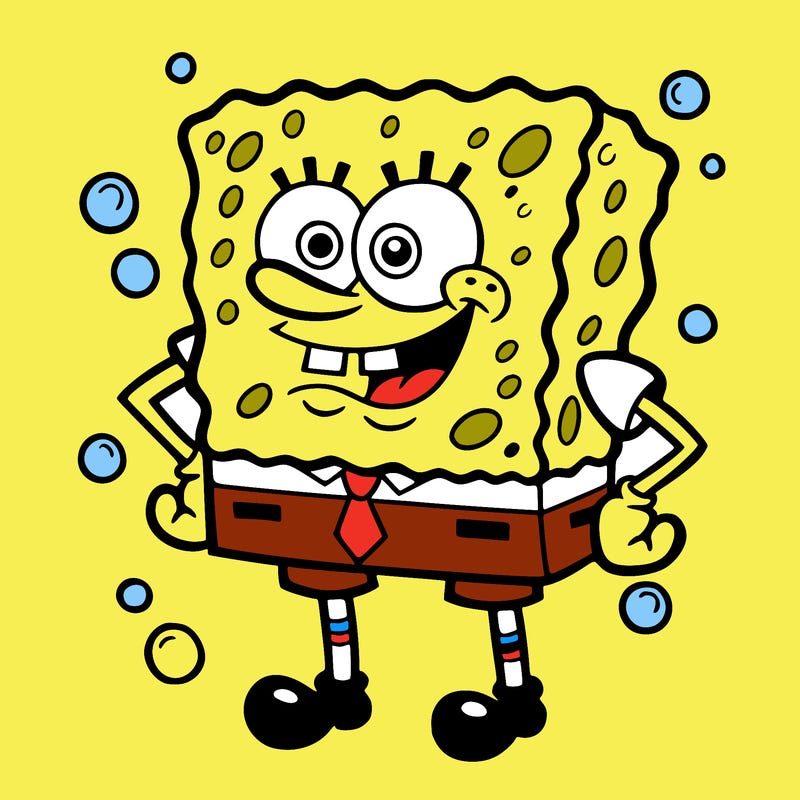 sponge man