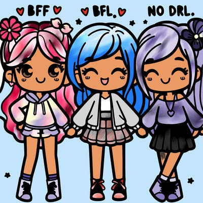 bff girls