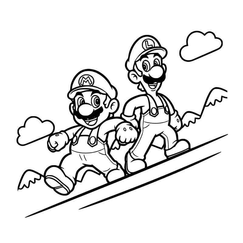 mario and luigi