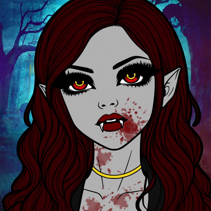 realistic vampire girl