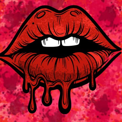 lips that look realistic and drip