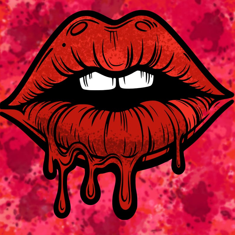 lips that look realistic and drip