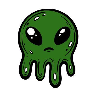 a globby alien