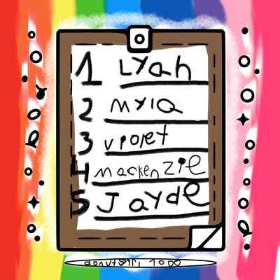 blank piece of paper