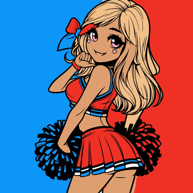 realistic cheerleader