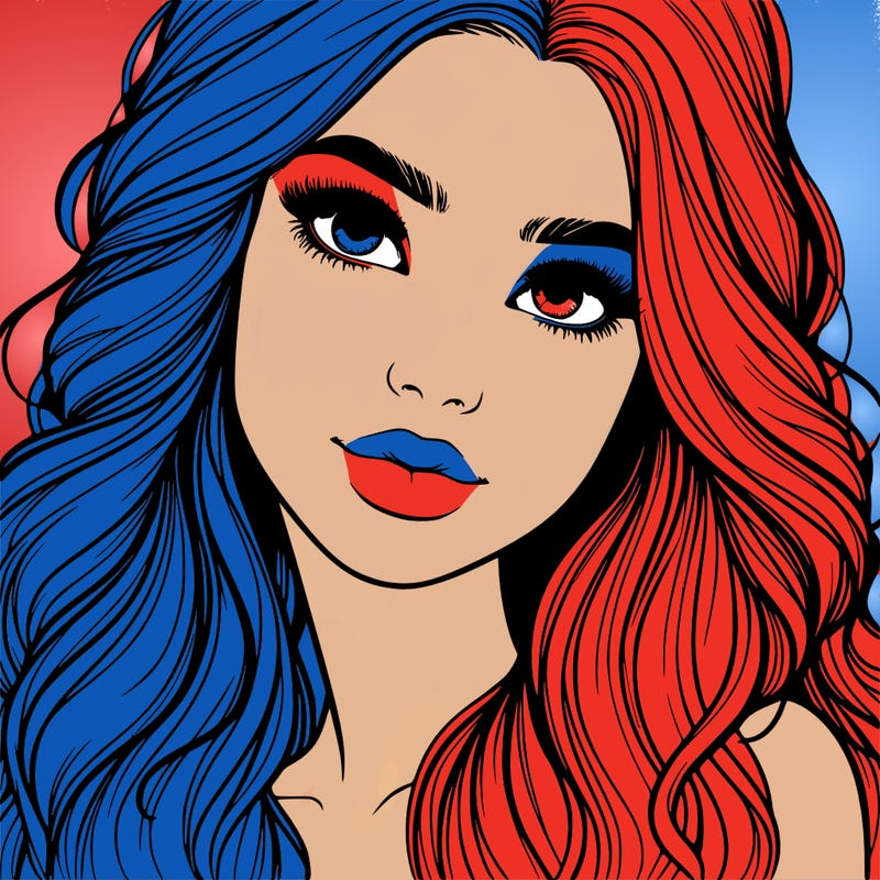 beautiful realistic girl