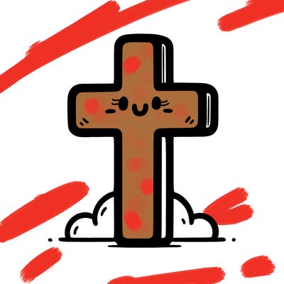 simple christian cross