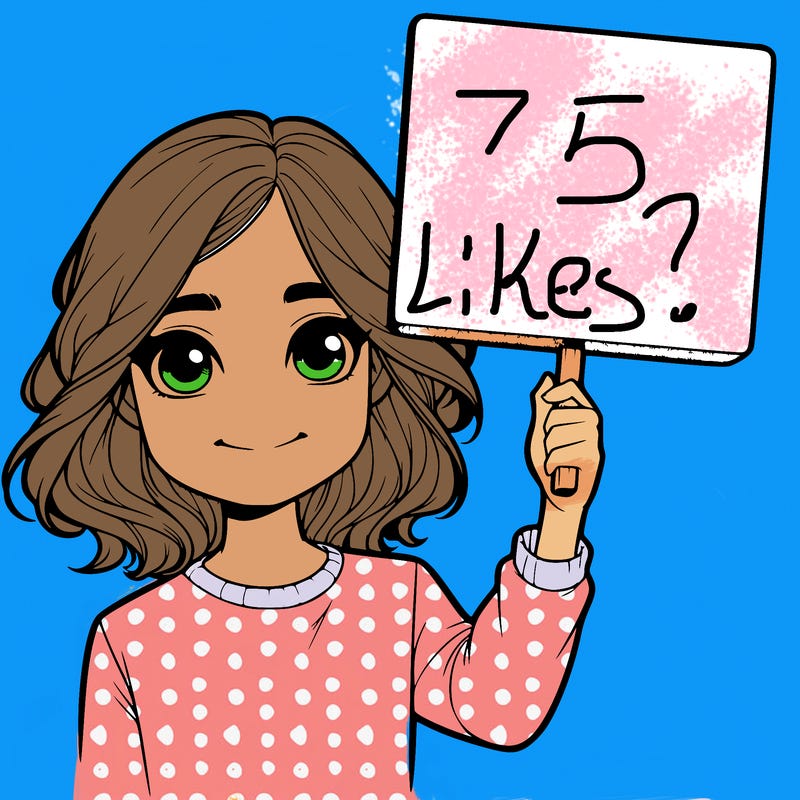 realistic girl holding up a sign