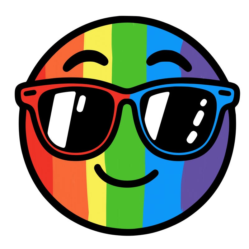 emoji with sunglasses