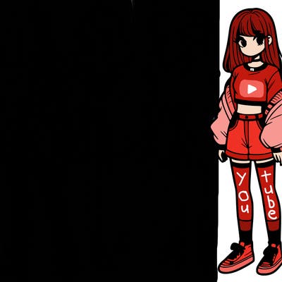 one girl with crop-top shirt and a jacket with a skirt, long socks and another girl with a shirt and pants with a jacket