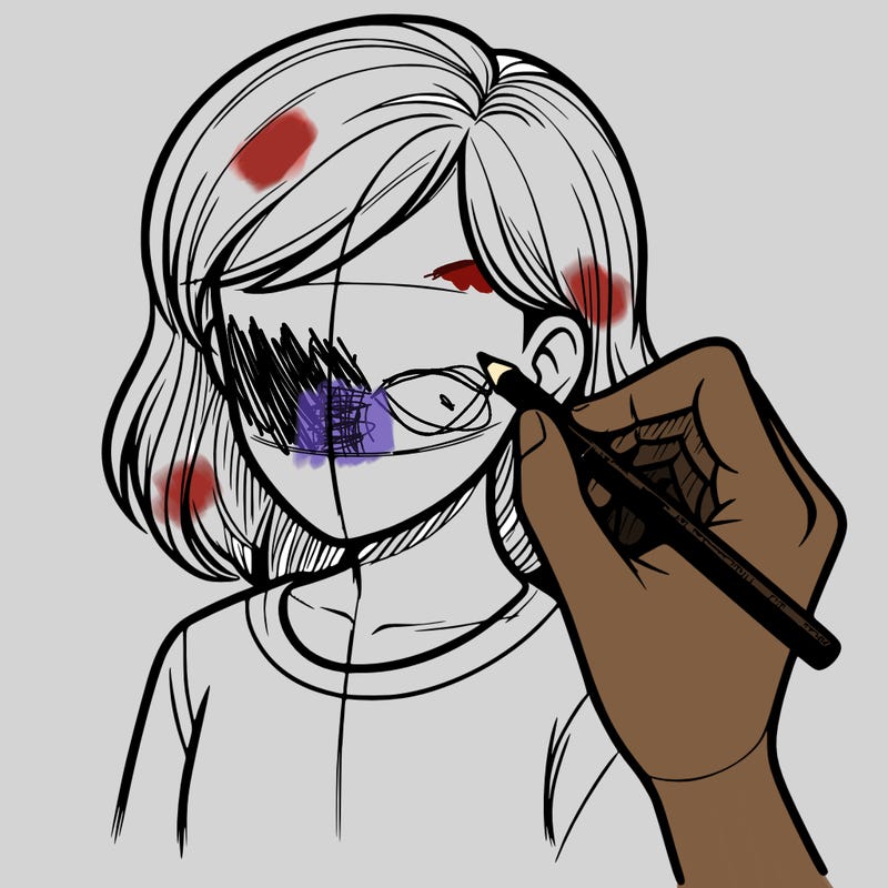 drawing a realistic person