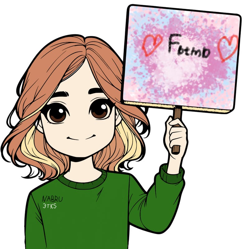 realistic girl holding up a sign