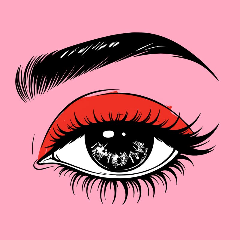 eye closed realistic