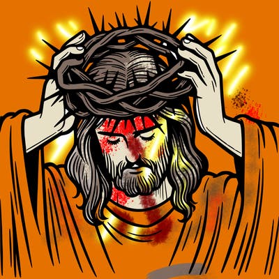 the crowning of jesus with thorns