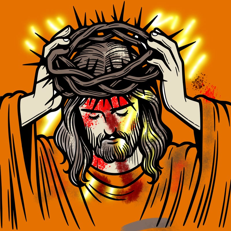 the crowning of jesus with thorns