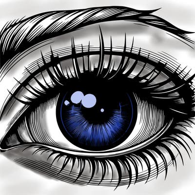 realistic eye