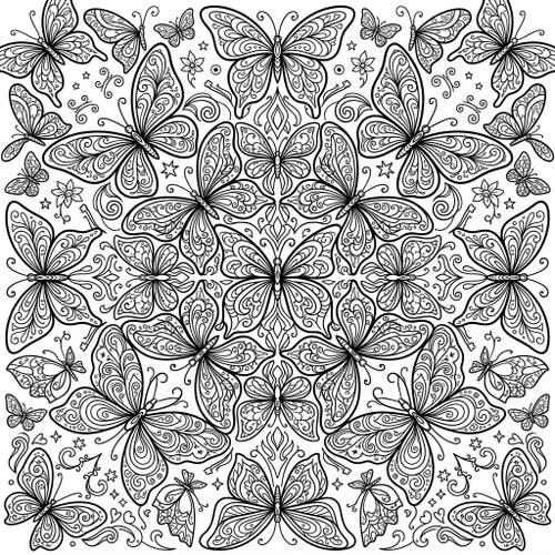 Kaleidoscope Butterflies