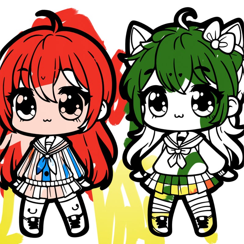 cute anime people