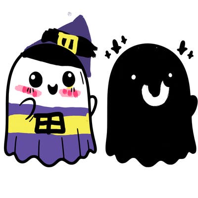 cute ghost