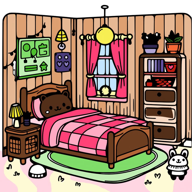 cute bedroom