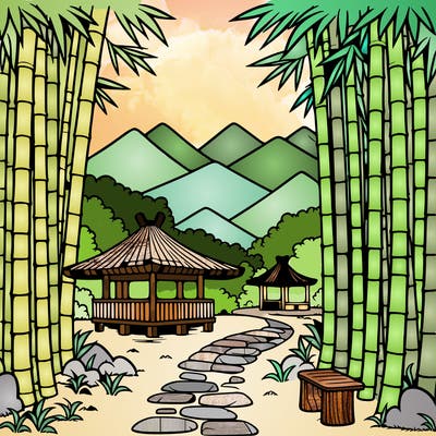 bamboo groves