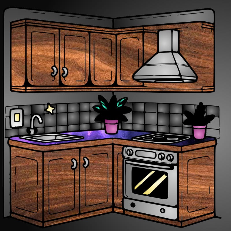corner of a kitchen