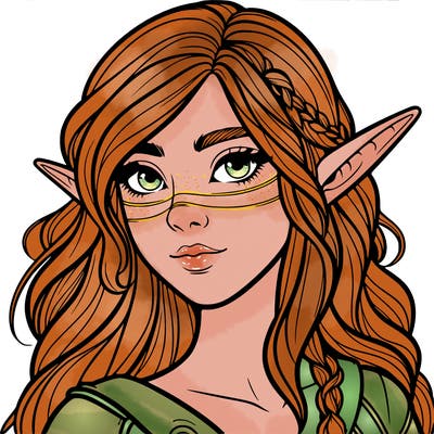 realistic elf girl