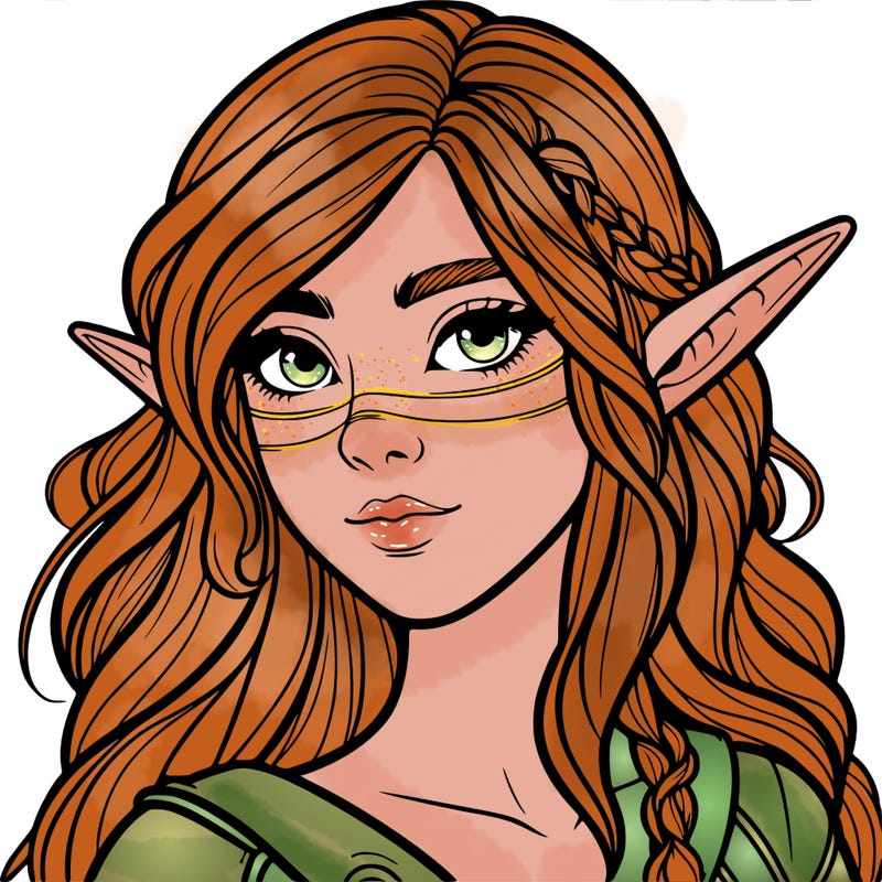 realistic elf girl
