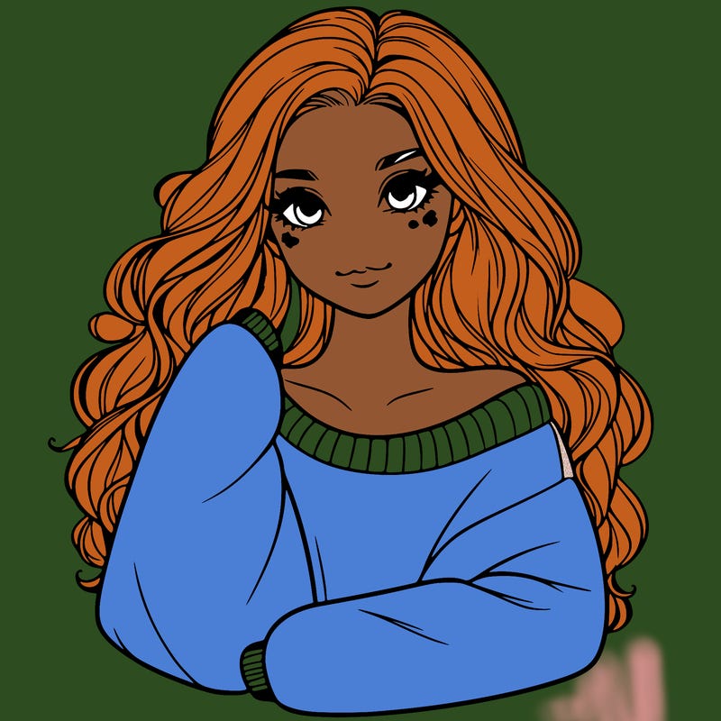 a beautiful girl in a big sweatshirt