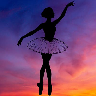 realistic ballerina