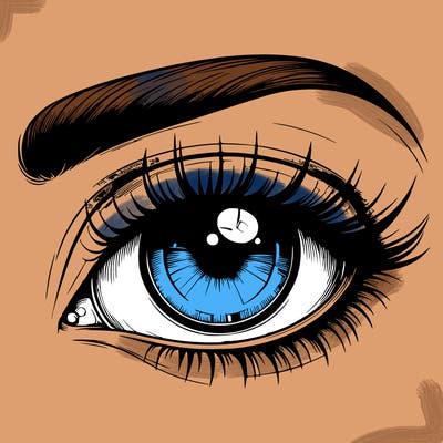 realistic eye